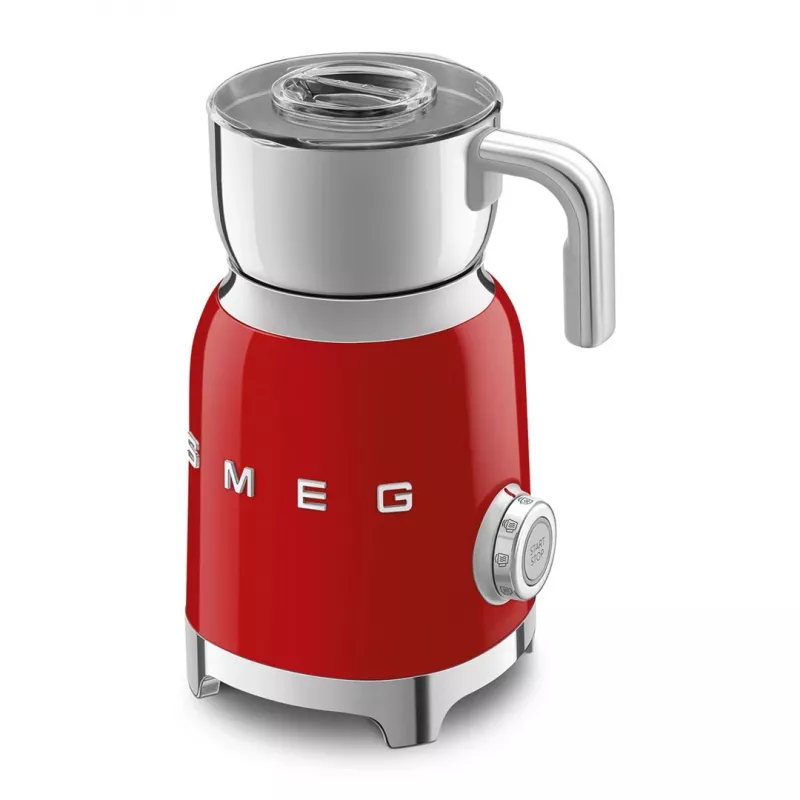 Smeg 50's Style MFF11RDEU Raudonas pieno putų aparatas