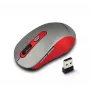 Belaidė optinė pelė ESPERANZA EM131R 2.4 GHz, 1600 DPI, ambidekstrinė, nano USB imtuvas, 6 mygtukai, pilka