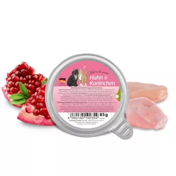 GRANATAPET Filet á la carte Vištiena su triušiu - šlapias kačių maistas - 85g
