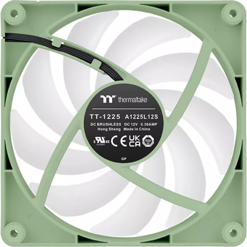 Ventiliatorius THERMALTAKE CT120 120mm ARGB Sync Light Green, 2 vnt. pakuotė