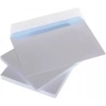 Vokai su juostele C4 229x324 mm, balti 90 g/m², dėžė 500 vnt.