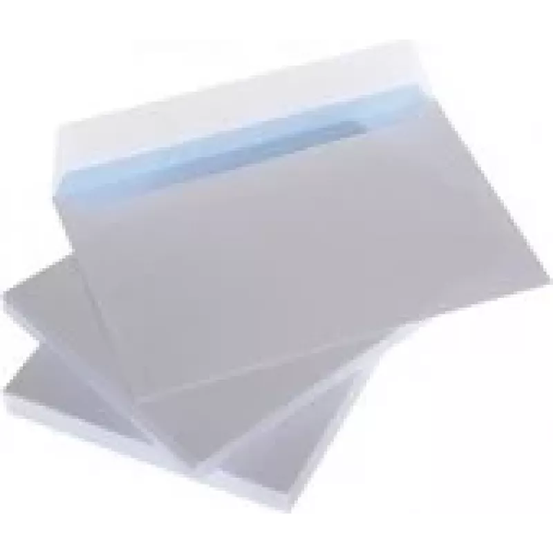 Vokai su juostele C4 229x324 mm, balti 90 g/m², dėžė 500 vnt.