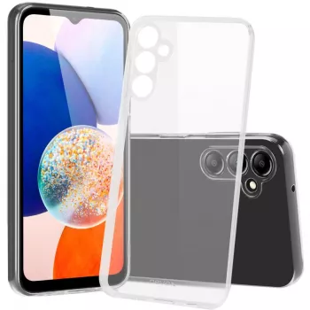 Nevox StyleShell Flex telefono dėklas Samsung Galaxy A15 5G / A15 4G, TPU, permatomas