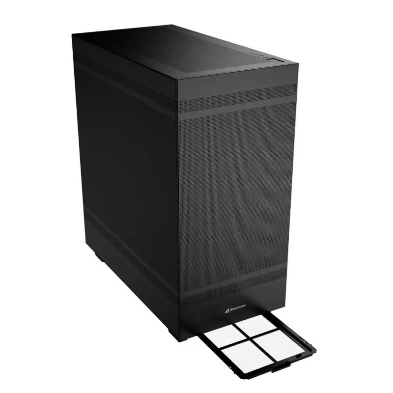 Sharkoon REBEL C50 ATX Full Tower Korpusas Juodas