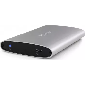 FANTEC ALU-25U31 2,5 inch USB 3.2 aliumininis korpusas SATA HDD/SSD, sidabrinis