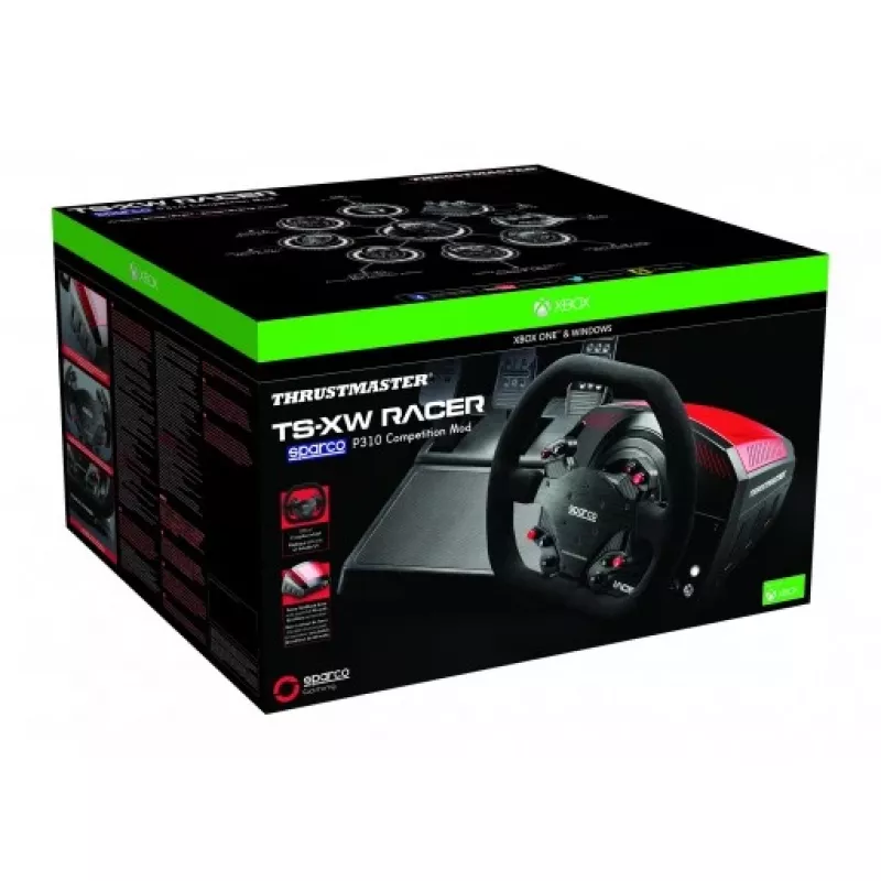 Thrustmaster TS-XW Racer Sparco P310 Black vairas + pedalai skaitmeninis PC, Xbox One