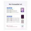 Inateck klaviatūra iPad 11 / iPad Air 4/5Gen.Com. QWERTZ violetinė
