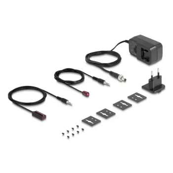 HDMI siųstuvas ir imtuvas DELOCK 65955 – Cat6/Cat6a HDMI prailgintuvas, iki 3840×2160, laidinis, Micro-USB B maitinimas