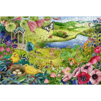 Medinis Dėlionė Wilder Garten (505 Detalių)