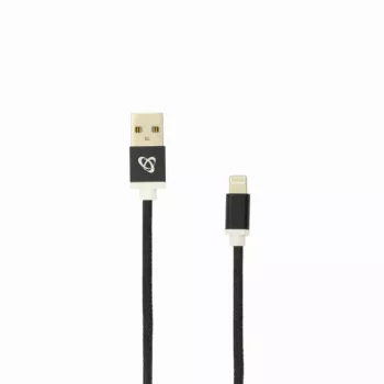Sbox IPH7-B USB 2.0 8 Pin laidas juodas