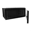 Sieninis tinklo spintos stovas ALLNET ALL-SMC6609SCHWARZ 9U, 600×600×503 mm, 50 kg, rakinamas, juodas