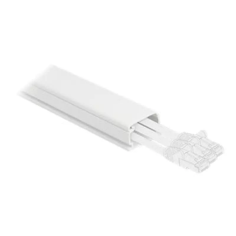 Kabelių kanalas DeLOCK 20720, PVC, 22 mm, baltas