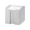 Durable TREND Square White bloknotų dėklas 105x100x100 mm