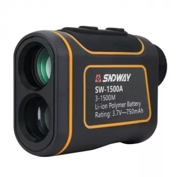 Lazerinis tolimatis SNDWAY SW-1500A – nuotolis 1500 m, rankinis atstumo matuoklis