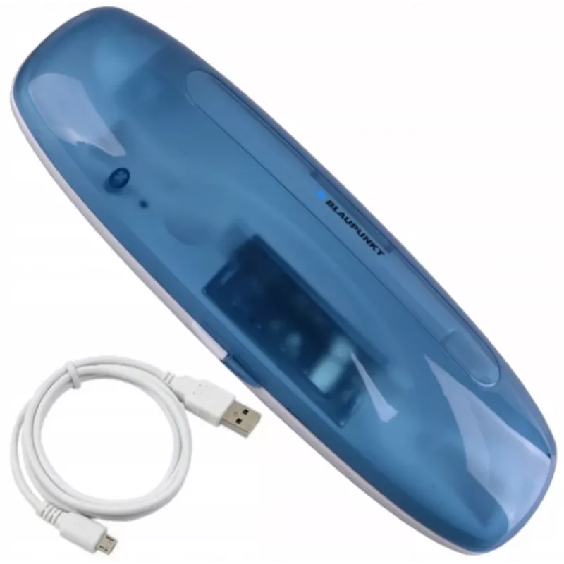 Blaupunkt ACC036 kelioninis dėklas su įkrovikliu ir UV sterilizacija, skirtas DTS601/701/801 dantų šepetėliams