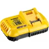 Baterijų įkroviklis DeWALT DCB118 18V Li-Ion, 8A išėjimas, 2A įkrovimo srovė, 230V AC, juodas