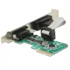 PCIe sąsajos plokštė DeLOCK 89918, 2×RS-232