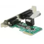 PCIe sąsajos plokštė DeLOCK 89918, 2×RS-232