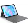 Logitech Combo Touch klaviatūra su dėklu, QWERTY JK anglų, Smart Connector, pilka