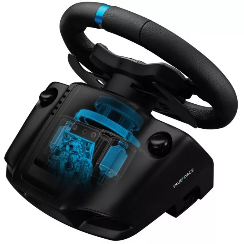 Logitech G G923 SE vairas su pedalais ir svirtimi, USB 2.0, PC, PlayStation 4, PlayStation 5 (991-000531)