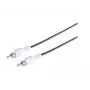 Microconnect AUDC05G garso kabelis 5 m RCA Juoda