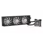 Vandens aušintuvas ENDORFY Navis F360 ARGB Black — 360 mm radiatorius, 3x 120×25 mm ventiliatoriai, 250–1800 RPM, siurblys 1600–2600 RPM, LGA 1700/AM5/AM4