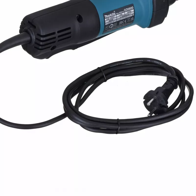 Šlifuoklis Makita GD0600 25000 aps/min Mėlynas 400 W