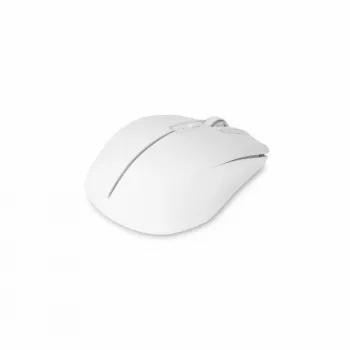 Belaidė pelė Dicota D32044 Bluetooth + 2.4 GHz RF, ambidekstrinė, 800/1200/1600 DPI, balta