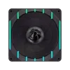 GAMEMAX TORNADO T14 ARGB-R 140mm korpuso ventiliatorius – juodas
