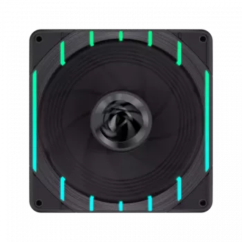 GAMEMAX TORNADO T14 ARGB-R 140mm korpuso ventiliatorius – juodas