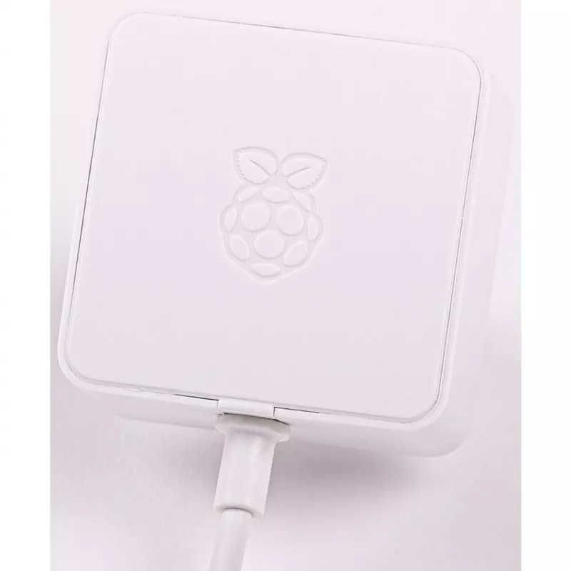 Oficialus Raspberry Pi 5.1A/3A maitinimo šaltinis, baltas, Bulk
