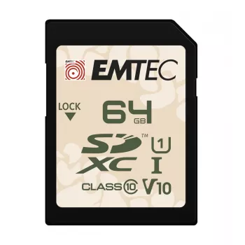 Emtec 64GB UHS-I SDHC V30/V10 Outdoor atminties kortelė