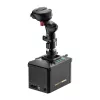 MOZA AB6 Flight Simulator stovo komplektas – juodas ABS, aliuminis ir anglies pluoštas, maitinimas AC 110–220V, piko galia 72W