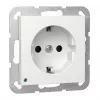 Gira 417003 sieninis/lubinis LED šviestuvas su SCHUKO kištukiniu lizdu