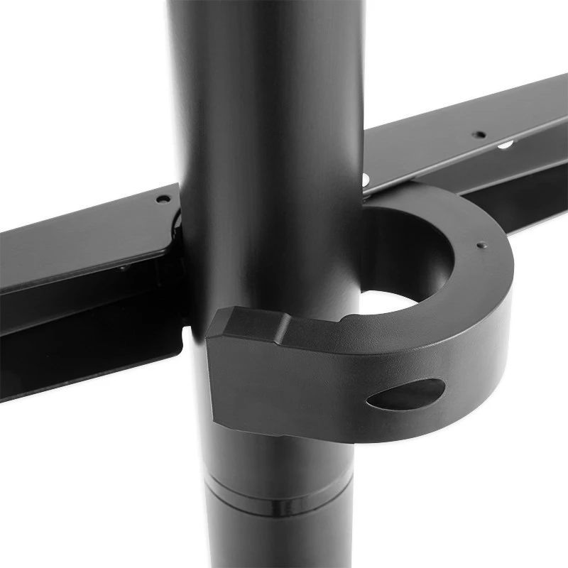 LogiLink BP0079 grindinis televizoriaus stovas su V pagrindu, 49–70 colių, iki 40 kg, juodos spalvos