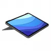 Logitech Combo Touch apsauginis dėklas su klaviatūra ir valdymo kilimėliu, skirtas iPad Pro 11 colių (1–4 kartos), Nordic QWERTY išdėstymu