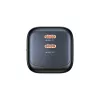 Unitek sieninis įkroviklis 2x GaN 45W – 2× USB‑C PD 3.0 ir QC greitasis įkrovimas