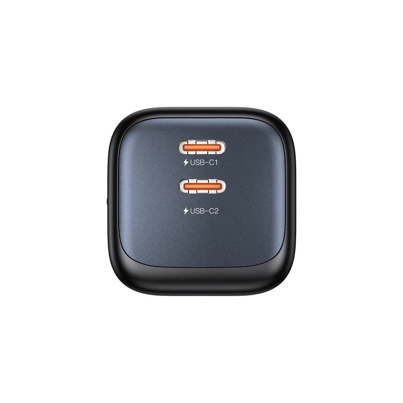 Unitek sieninis įkroviklis 2x GaN 45W – 2× USB‑C PD 3.0 ir QC greitasis įkrovimas