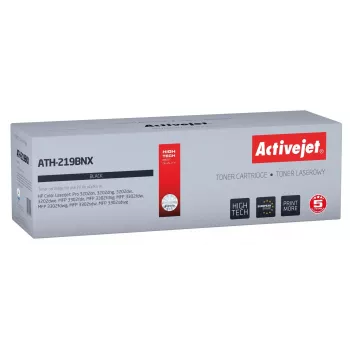 Toner ActiveJet ATH-219BNX suderinamas su HP 219X / W2190X, juodas, standartinės išeigos, 3 200 puslapių, vienetinis paketas