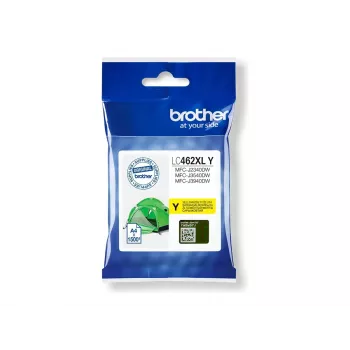 Brother LC462XLY geltona kasetė 1 vnt. Original High (XL) didelės talpos