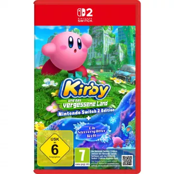 Kirby ir užmirštoji žemė + Žvaigždžių krištolo pasaulis (Nintendo Switch 2 leidimas)