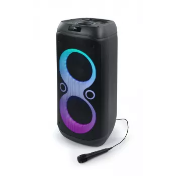 Muse M-1937 DJ nešiojamas vakarėlių garsiakalbis juodas 600 W