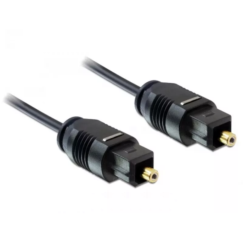 DeLOCK 82879 Toslink optinis garso kabelis 1 m juodas
