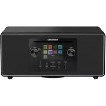 Grundig DTR 7100 Nešiojamas analoginis ir skaitmeninis radijo imtuvas, juodas