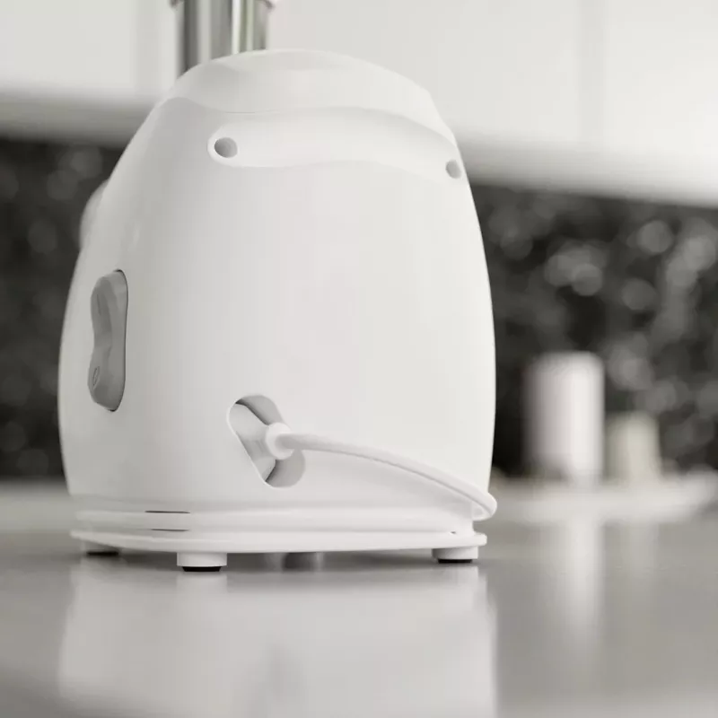 Elektrinis mėsmalės SMAPP 489.8 — 2000 W, 3 sieteliai (2,7 / 8 mm), neslystančios kojelės, pilka