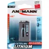 Vienkartinė ličio baterija Ansmann 9V E-Block 10,8 V
