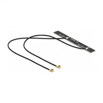Antena DeLOCK 89631 dviguba WLAN su MHF / U.FL jungtimi