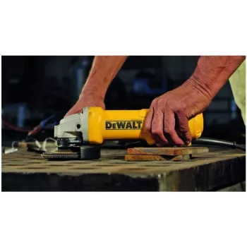 Kampinis šlifuoklis DeWalt DWE4233, 1400 W, 115 mm diskas, 2,45 kg, tinklinis