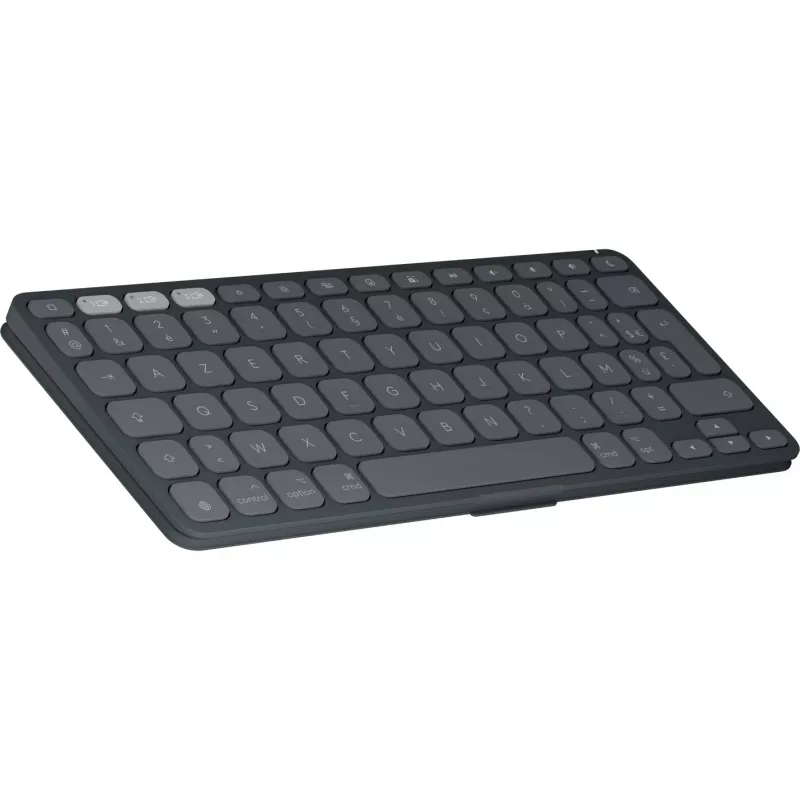 Logitech Keys-To-Go 2 klaviatūra universali Bluetooth AZERTY prancūziška Graphite