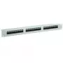 Patch Panel VALUE Cat.6/Class E 24 prievadai UTP šviesiai pilka
